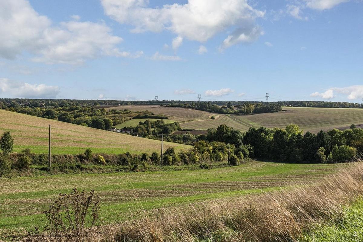 Grand Gite Des Hautes Maisons Villa Guainville Bagian luar foto